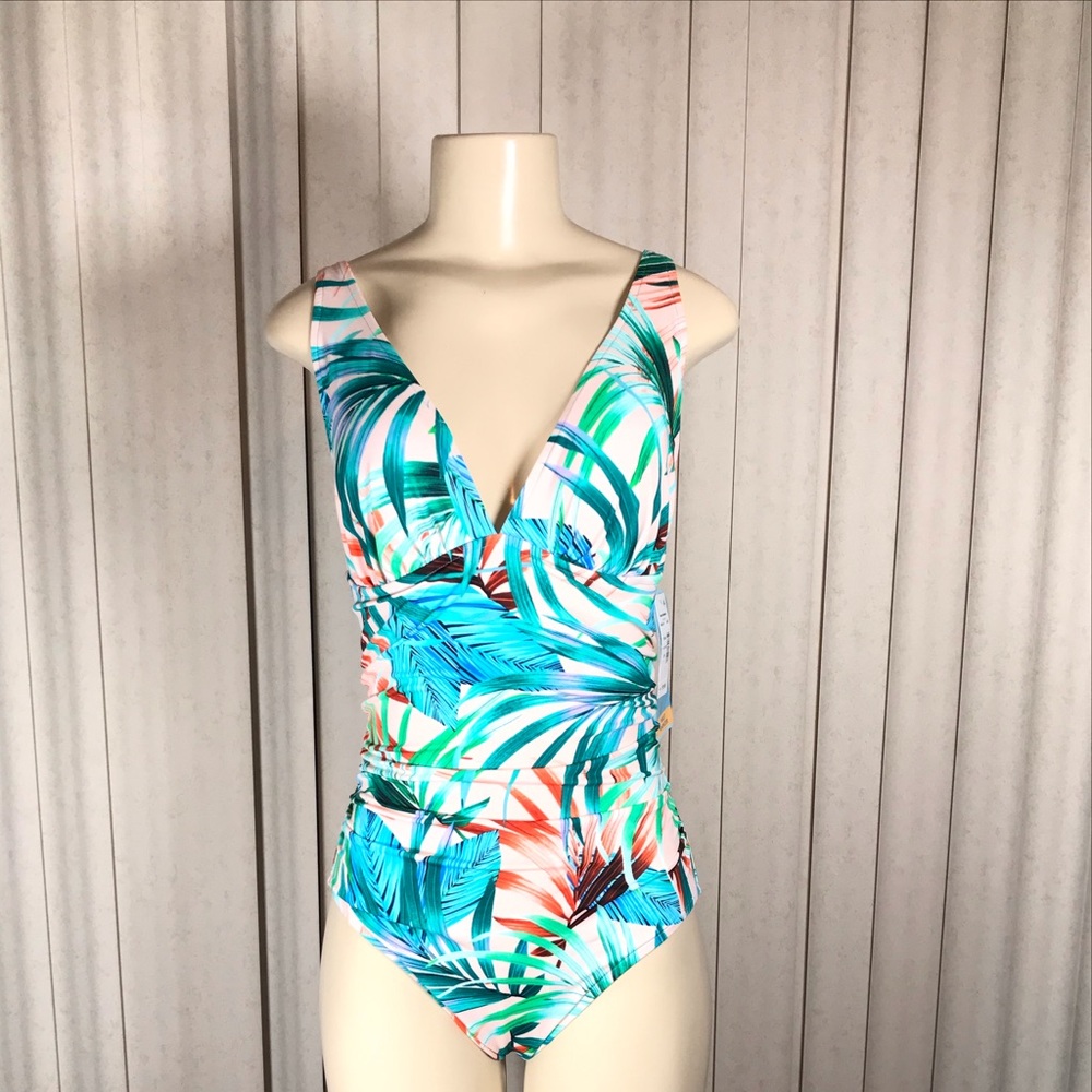 Swim Solutions Waist Minimizer OnePiece Swimsuit